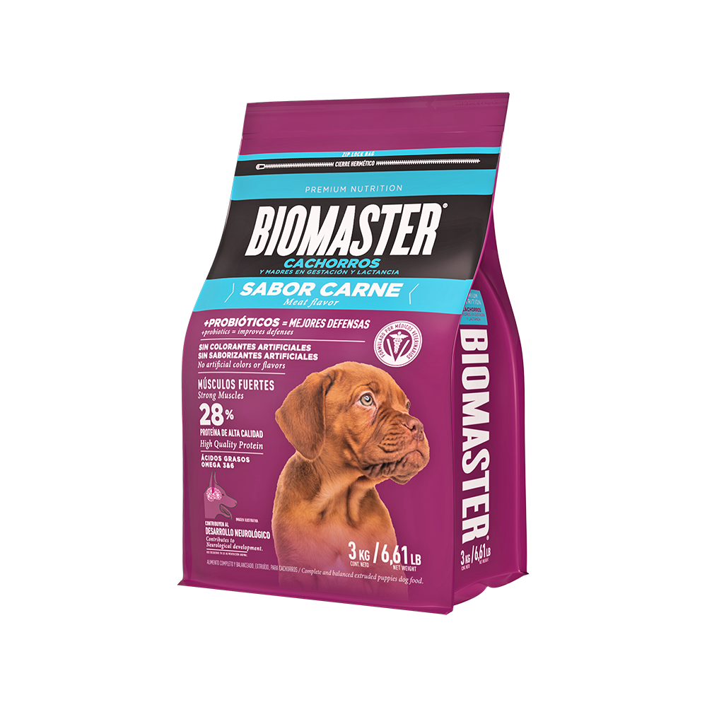 BIOMASTER-Cachorros-Alimento-Seco-Sabor-Carne-3kg